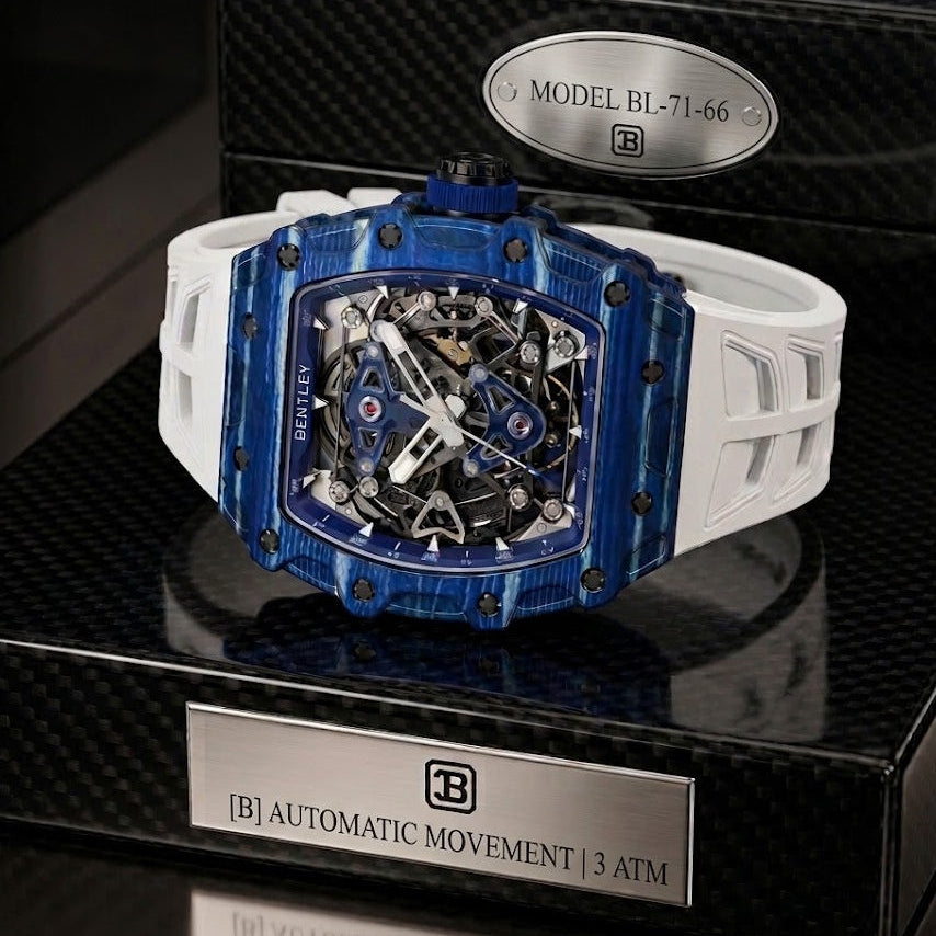 Bentley The Vibrance automatic men's watch, model BL-71-66, Limited Piece.