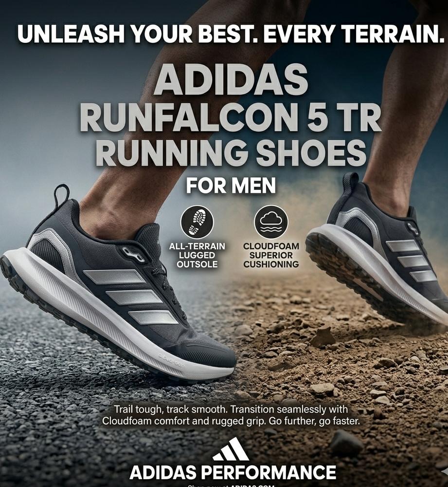 ADIDAS Runfalcon 5 TR W Running Shoes for Men's