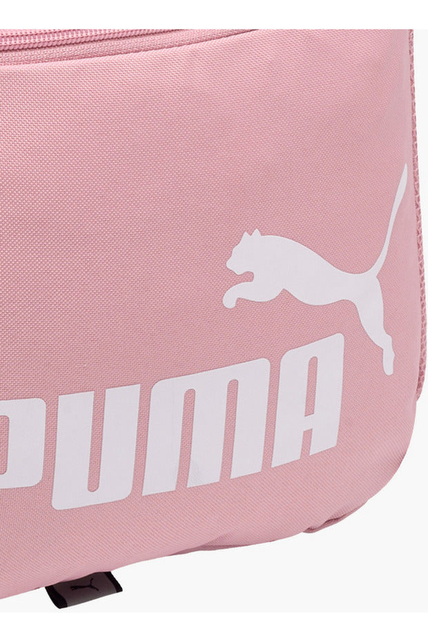 Puma Logo Print School Backpack with Adjustable Straps