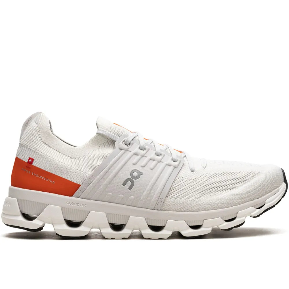 On Cloud Cloudswift 3 sneakers ivory and flame red Color