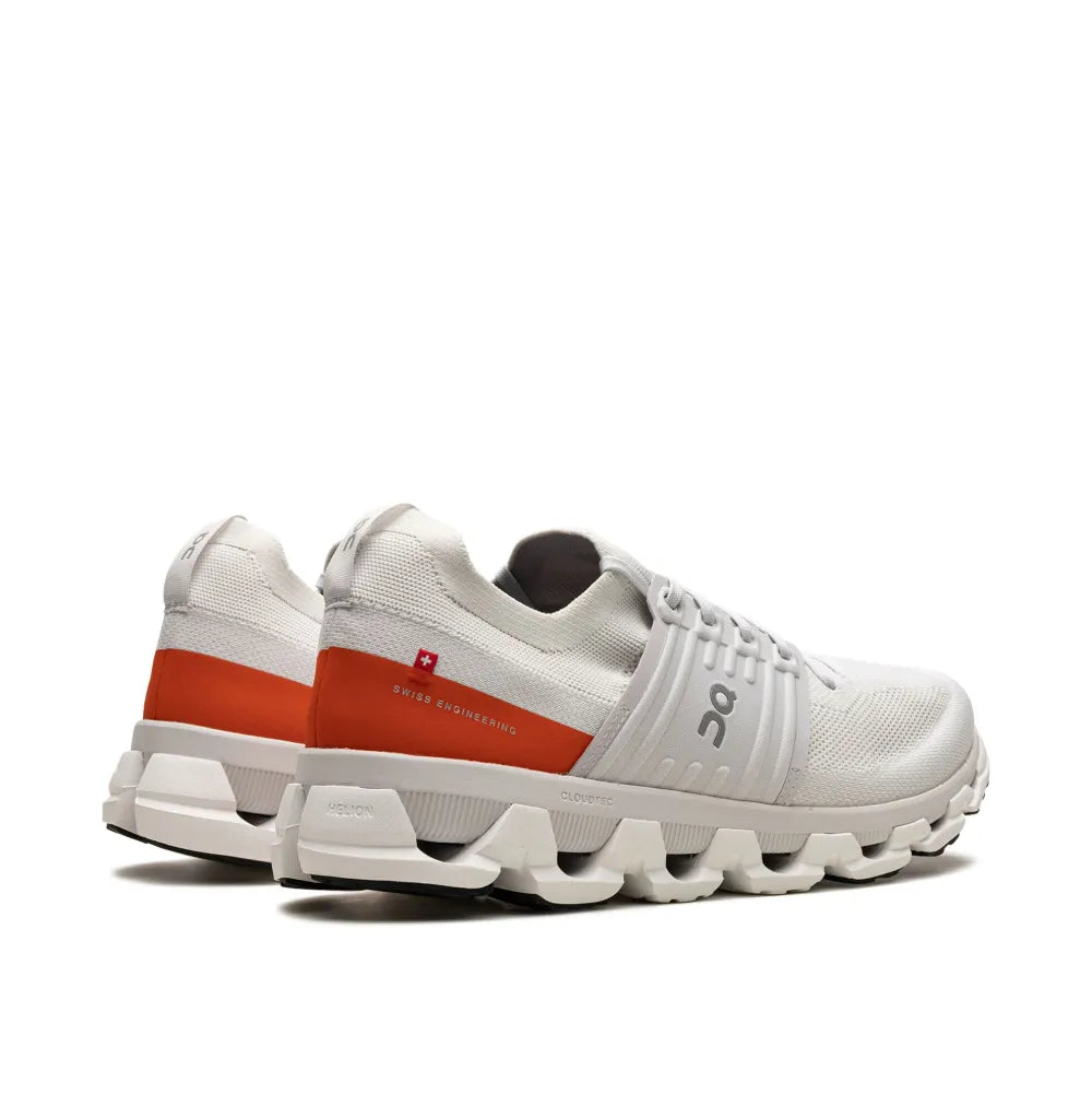 On Cloud Cloudswift 3 sneakers ivory and flame red Color