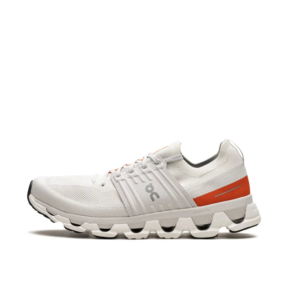 On Cloud Cloudswift 3 sneakers ivory and flame red Color