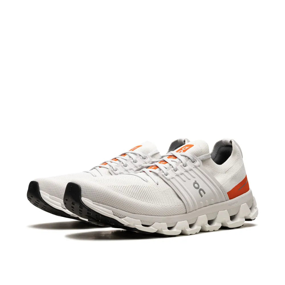 On Cloud Cloudswift 3 sneakers ivory and flame red Color
