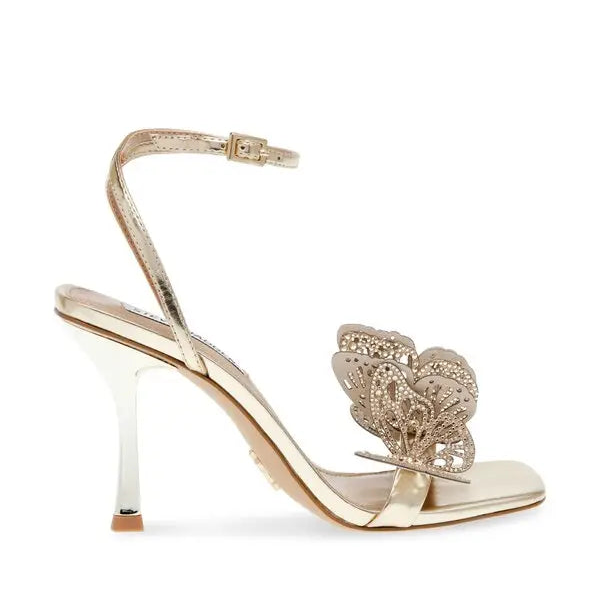 Steve Madden Azariah butterfly embellished heeled sandals