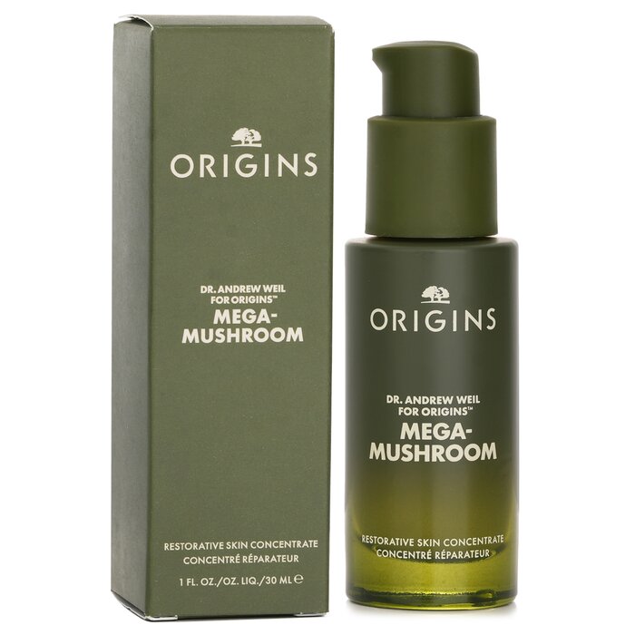 Origins Dr. Weil Mega-Mushroom Restorative Skin Concentrate 30ml serum