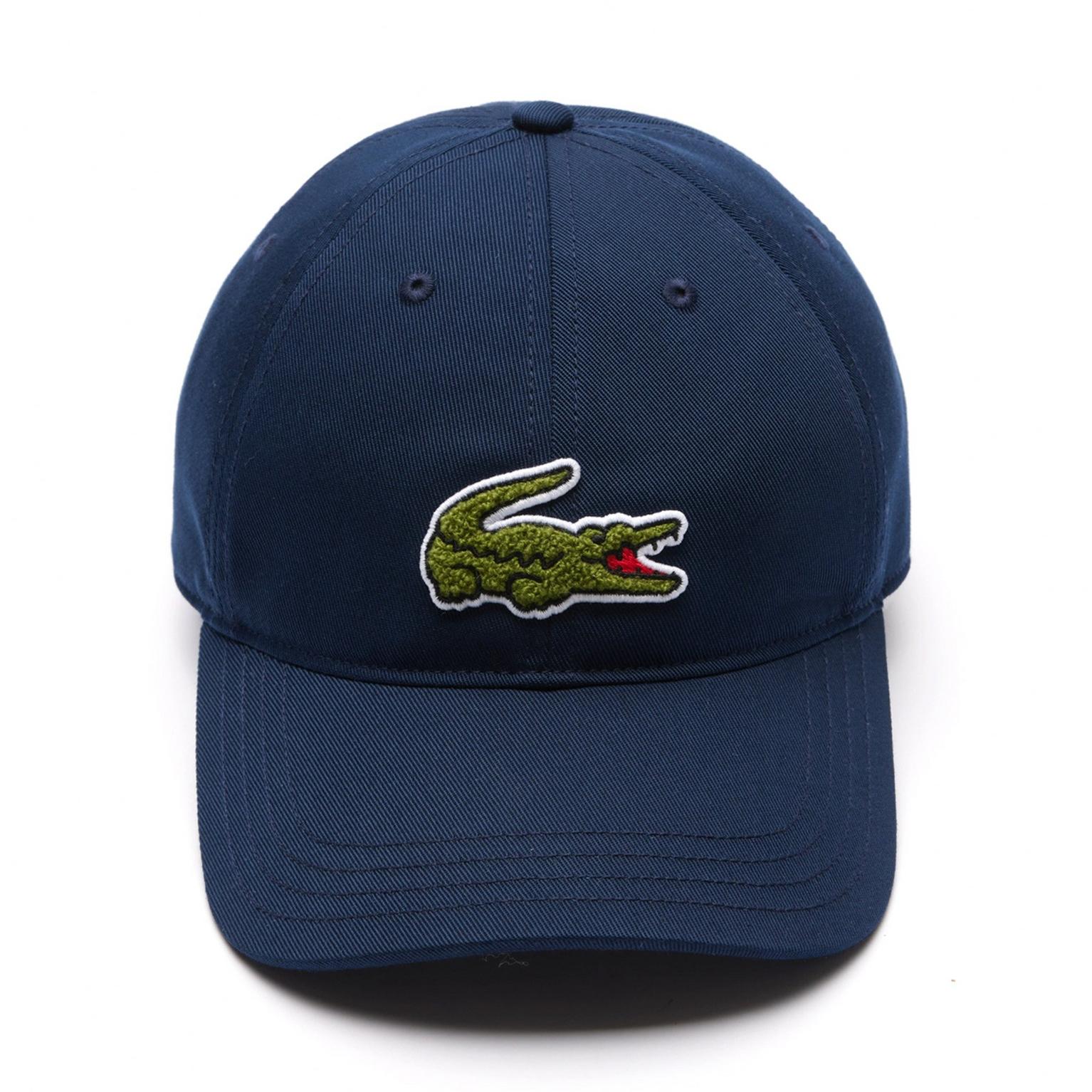 Lacoste Crocodile Badge Cotton Twill Adults Cap