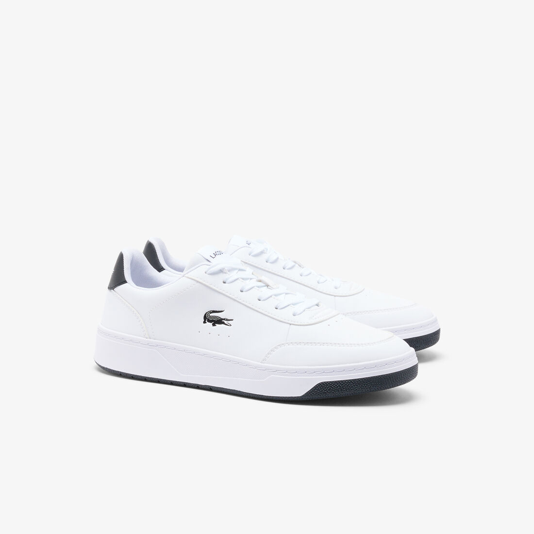 Lacoste Court Pro sneakers black crocodile logo.