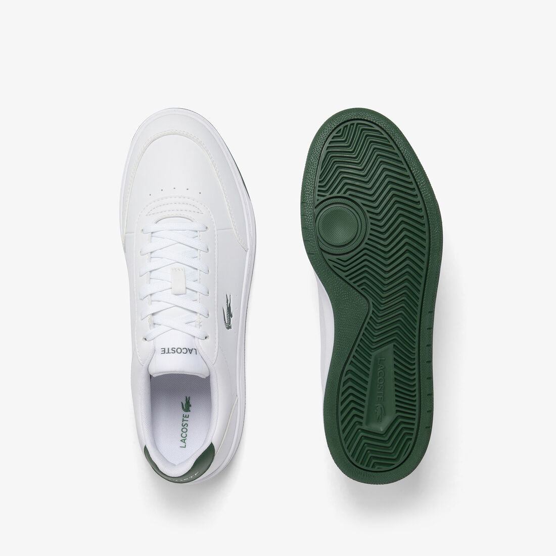 Lacoste Court Pro Sneakers Green crocodile logo