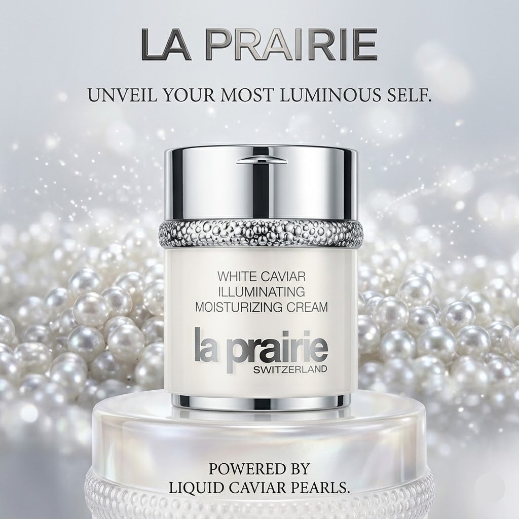 La Prairie White Caviar Illuminating Moisturizing Cream 60ml.
