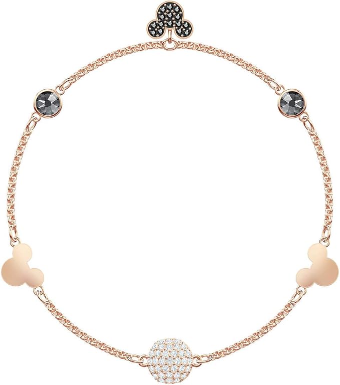 WAROVSKI Crystal Authentic Remix Collection Mickey Strand Bracelet