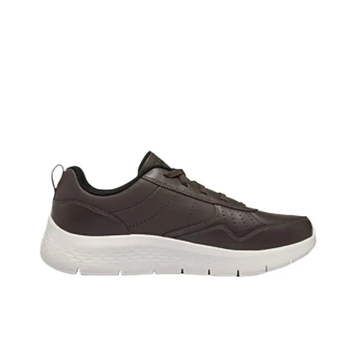 Skechers Go Walk Flex lace-up walking shoes Brown color