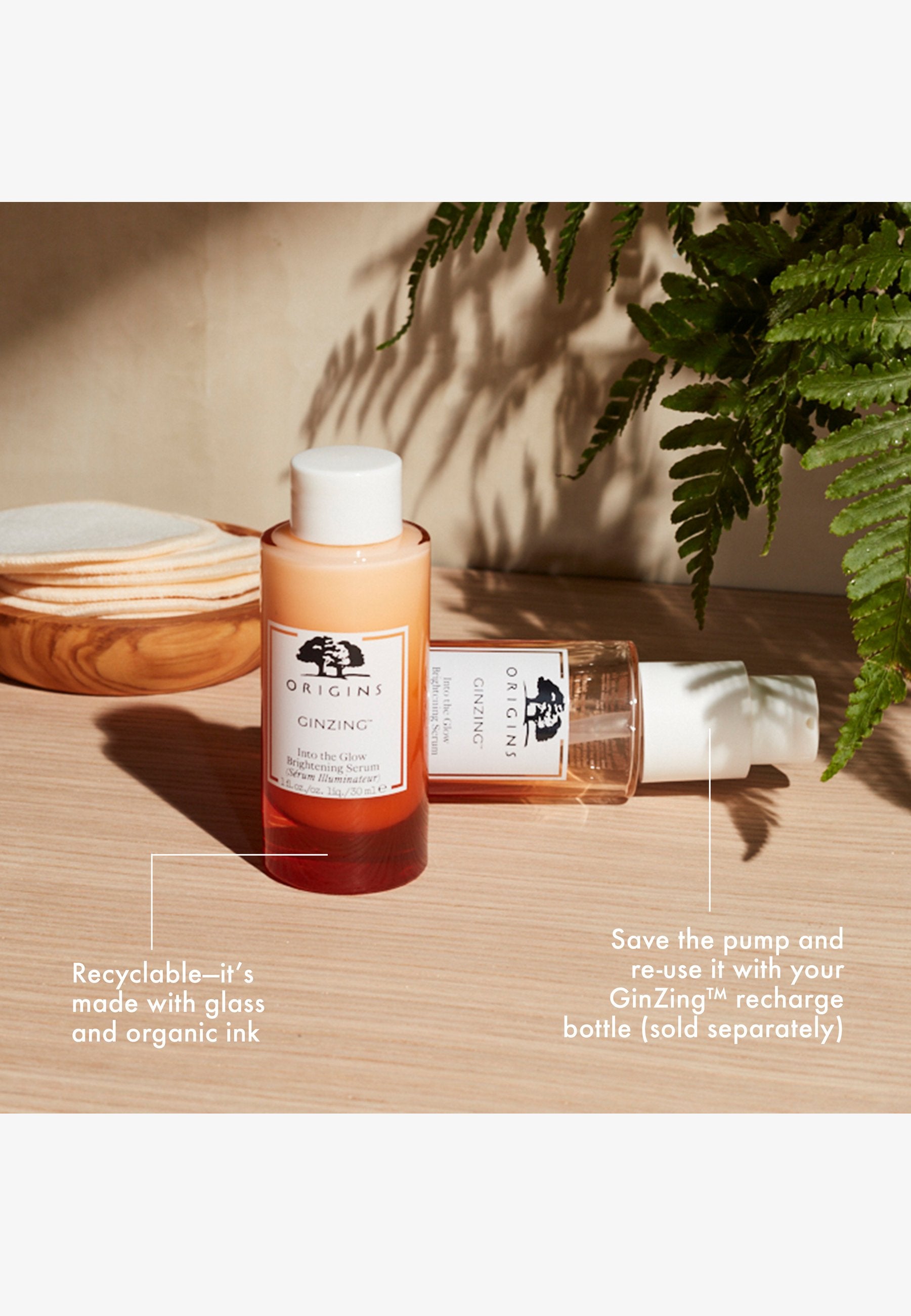 Origins GinZing Into the Glow Brightening Serum. 30ml