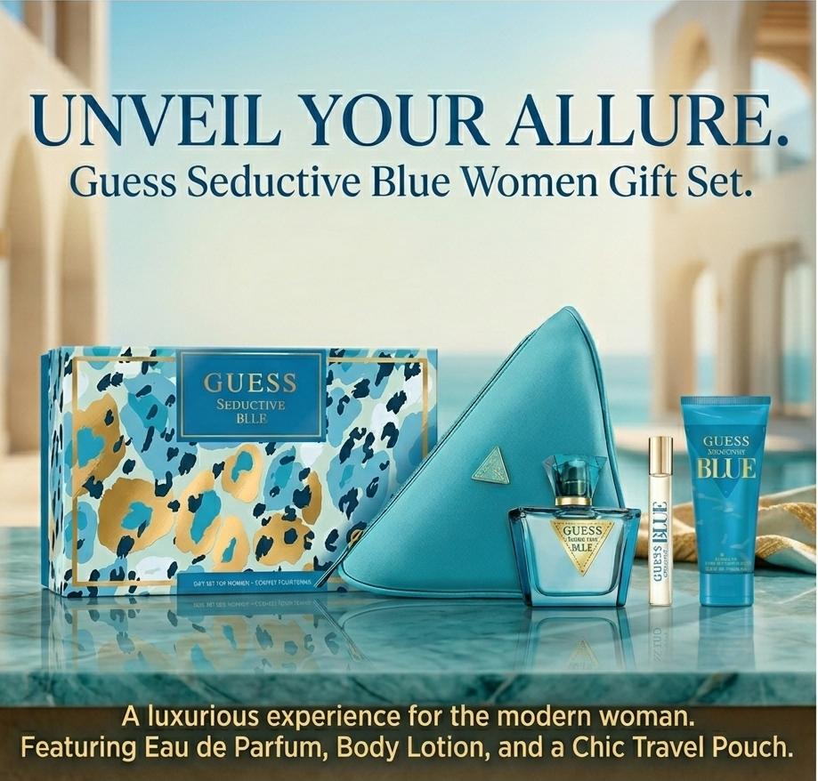 Guess Seductive Blue Women Gift Set