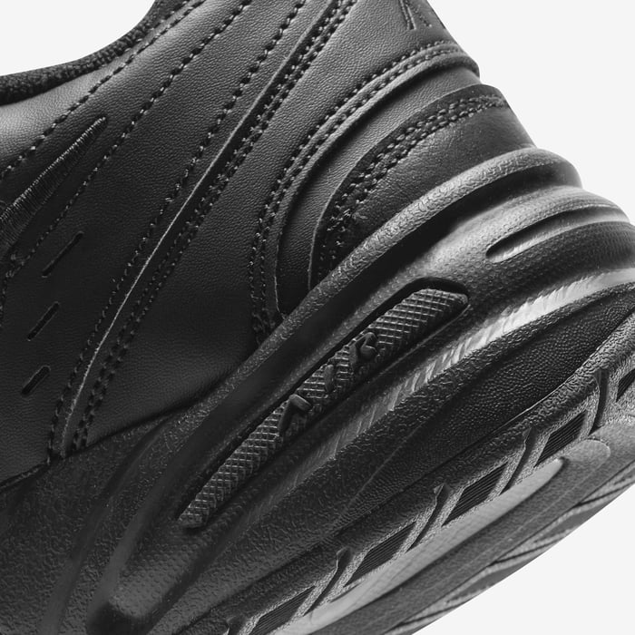 Nike Air Monarch IV training shoes Full Black for men