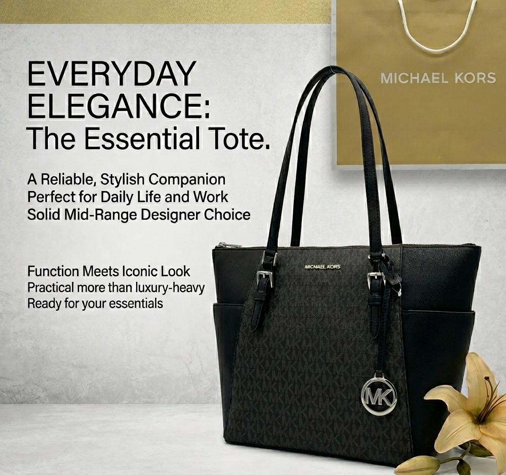 Michael Kors Large Tote (Style 35T0SCFT3B – 3 Colours