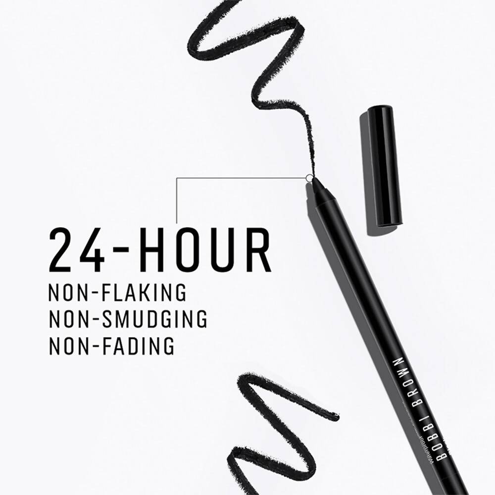 Bobbi Brown 24-Hour Kajal Liners in a black waterproof formula Black