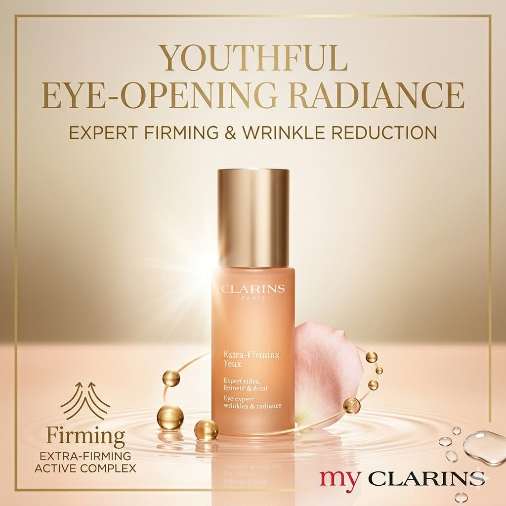 Clarins Extra-Firming Eye Expert, an anti-aging serum 15ml.