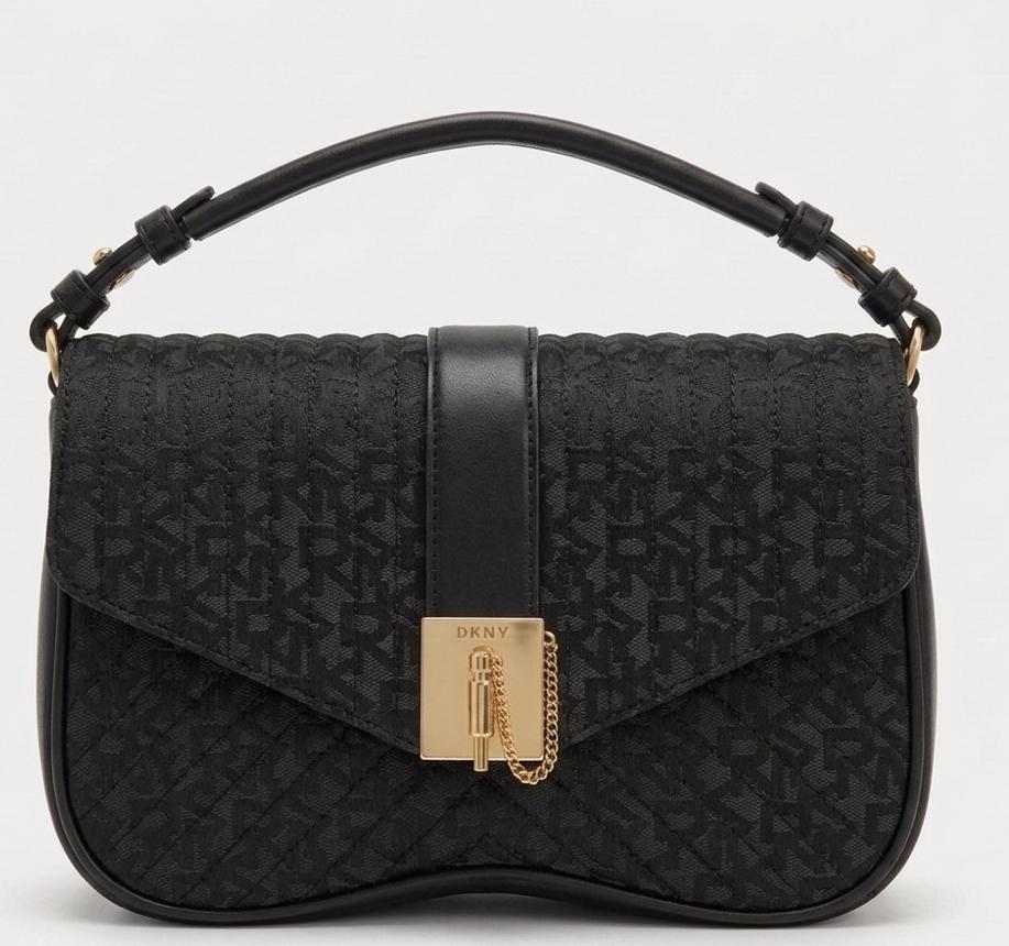 DKNY Lulu Monogram Top Handle Bag