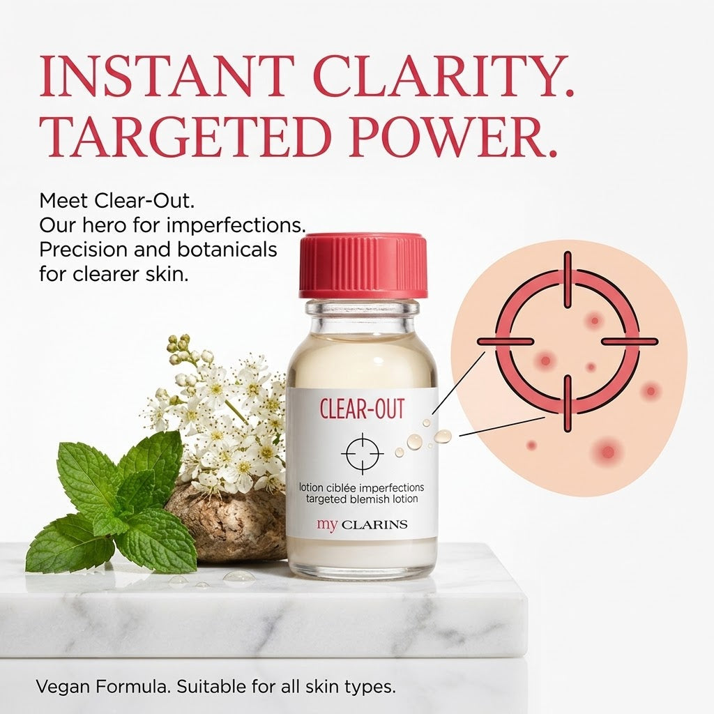 My Clarins Clear-Out Targeted Blemish Lotion 13ml.