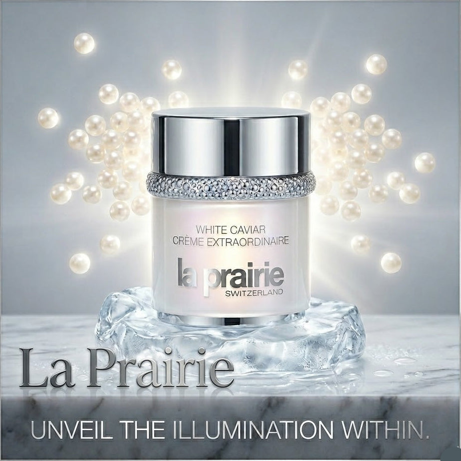 La Prairie White Caviar Crème Extraordinaire illuminating face cream 60ml.