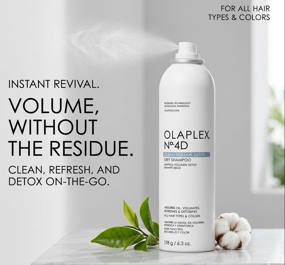 Olaplex No.4D Clean Volume Detox Dry Shampoo in a 178g/6.3oz