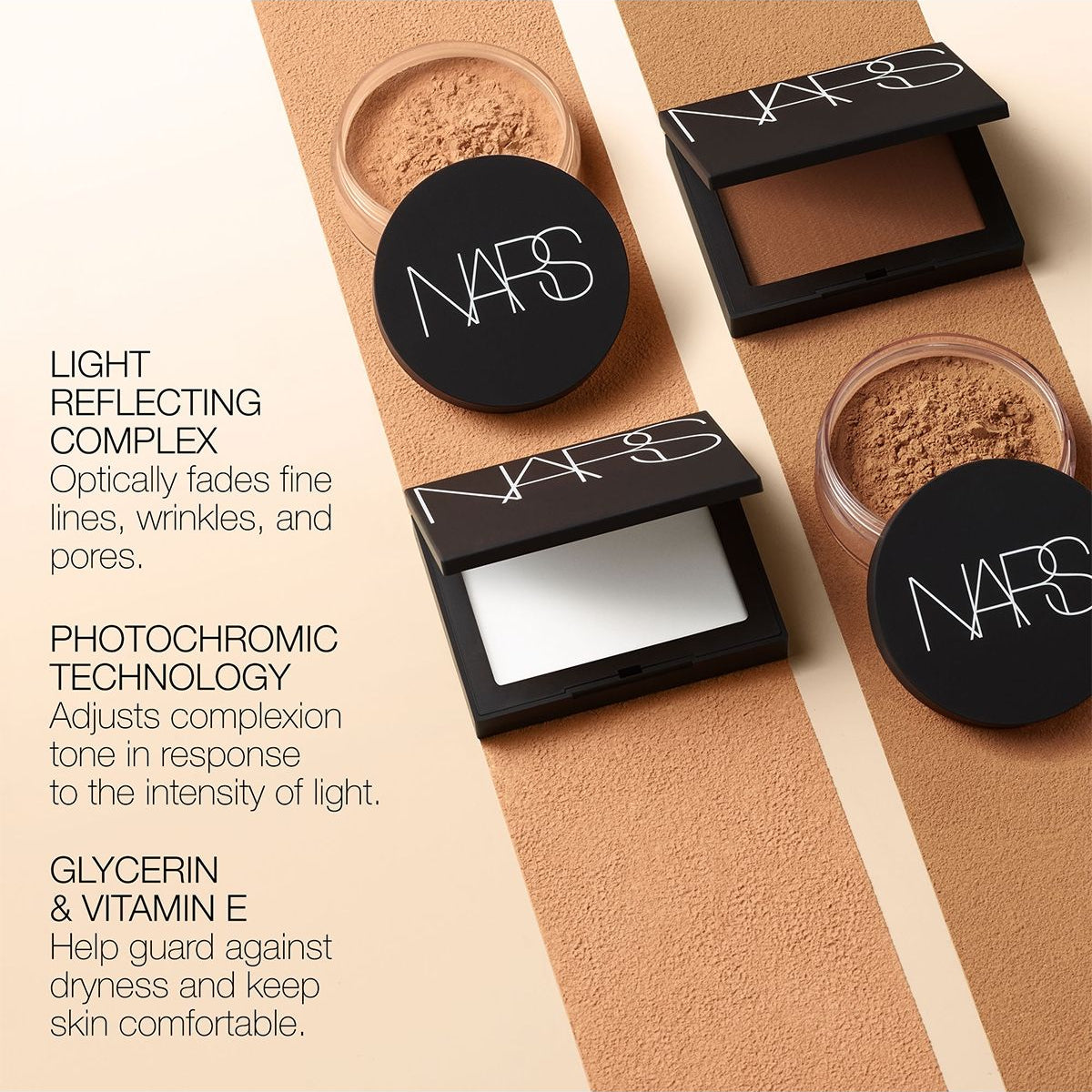 NARS Light Reflecting Pressed Setting Powder 10g. (2 Color)