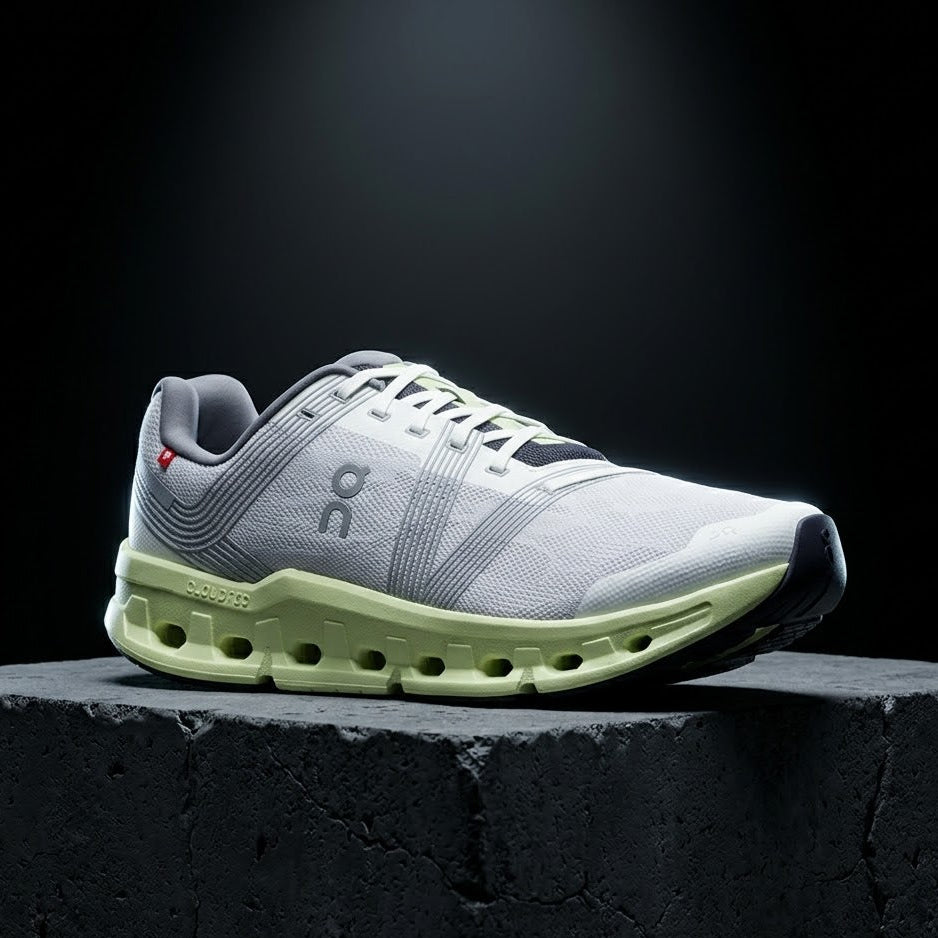 On Cloud Cloudgo Mens running shoes for Frost Hay color