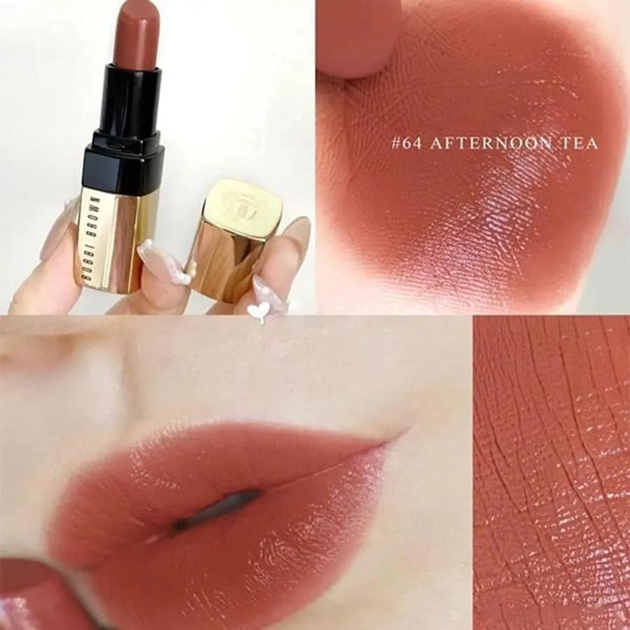 Bobbi Brown Luxe Lipstick shade Afternoon Tea 64
