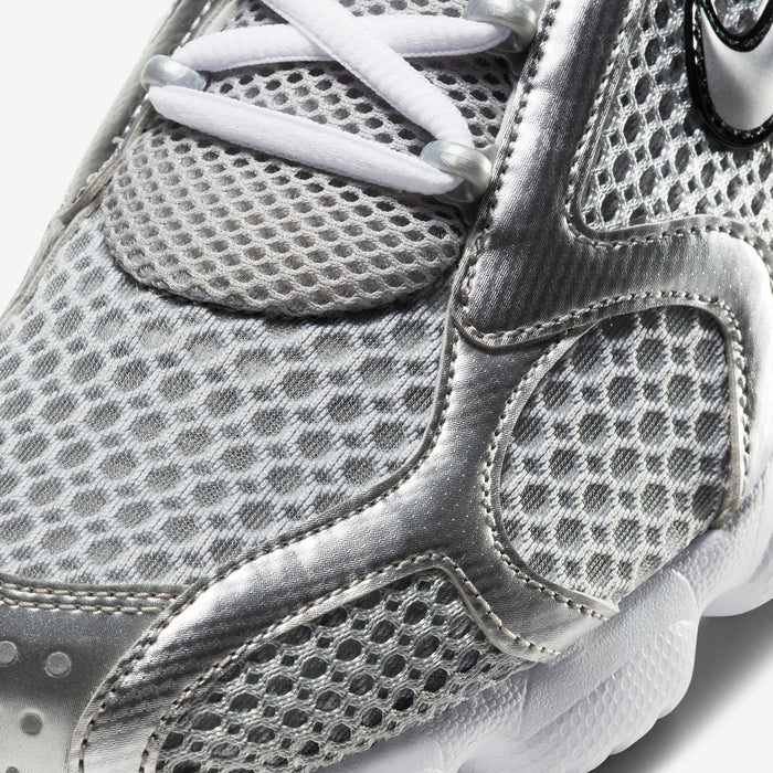 Nike Air Zoom Spiridon Cage 2 sneakers in metallic silver