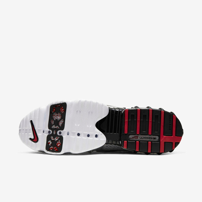 Nike Air Zoom Spiridon Cage 2 sneakers in metallic silver