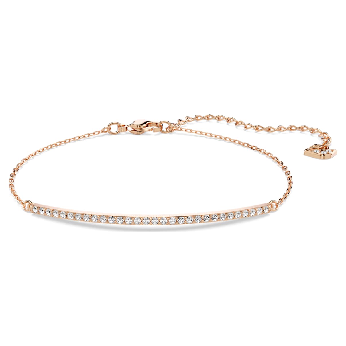 Swarovski Only bracelet in a rose gold-tone plating
