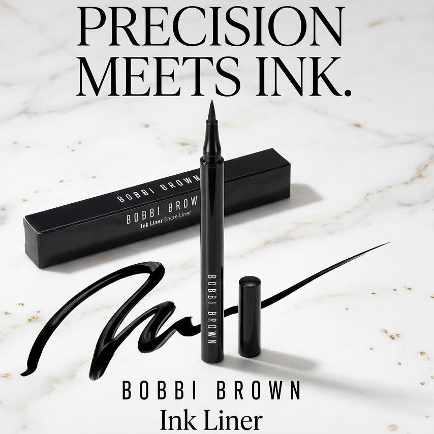 Bobbi Brown Ink Waterproof Liquid Eyeliner - Blackest Black