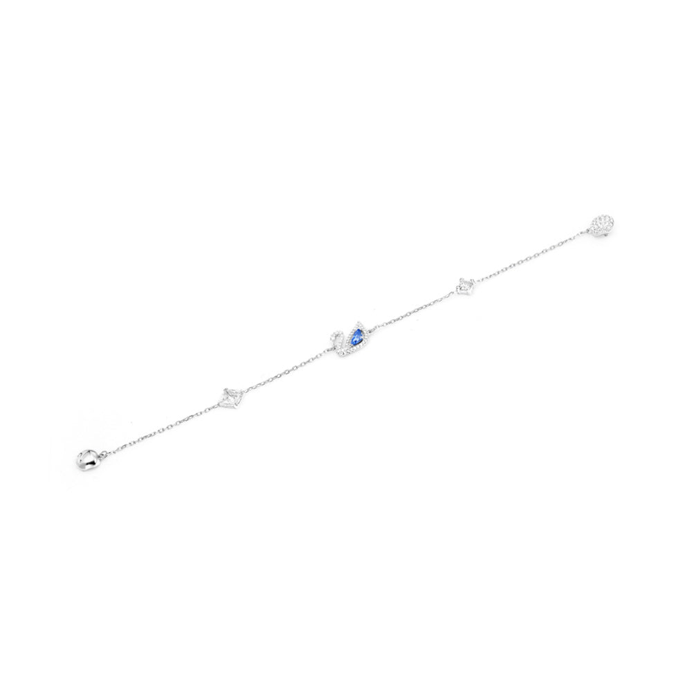 This Swarovski Remix Dazzling Swan magnetic bracelet