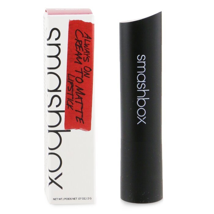 smashbox always on cream to matte lipstick stepping out
