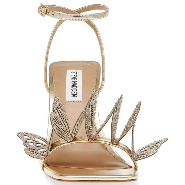 Steve Madden Azariah butterfly embellished heeled sandals