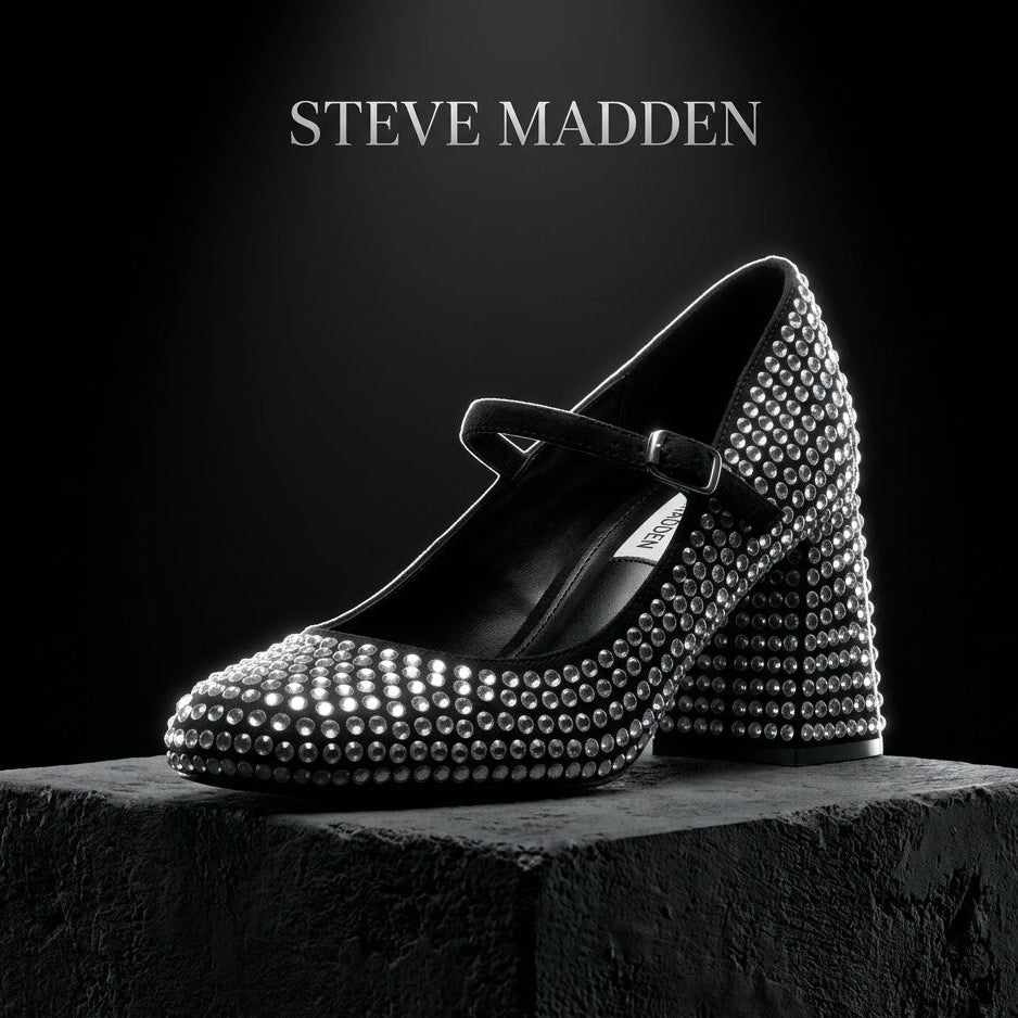 Steve Madden Pep Talk-R pumps with rhinestones