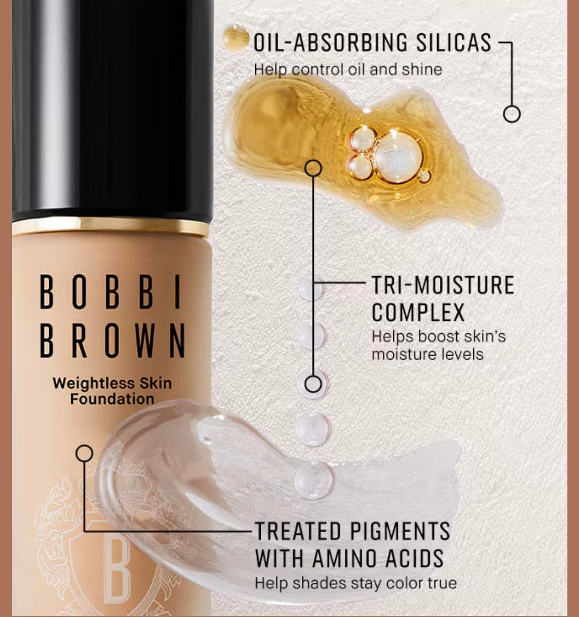Bobbi Brown Weightless Skin Foundation SPF 15 in (4 Color)