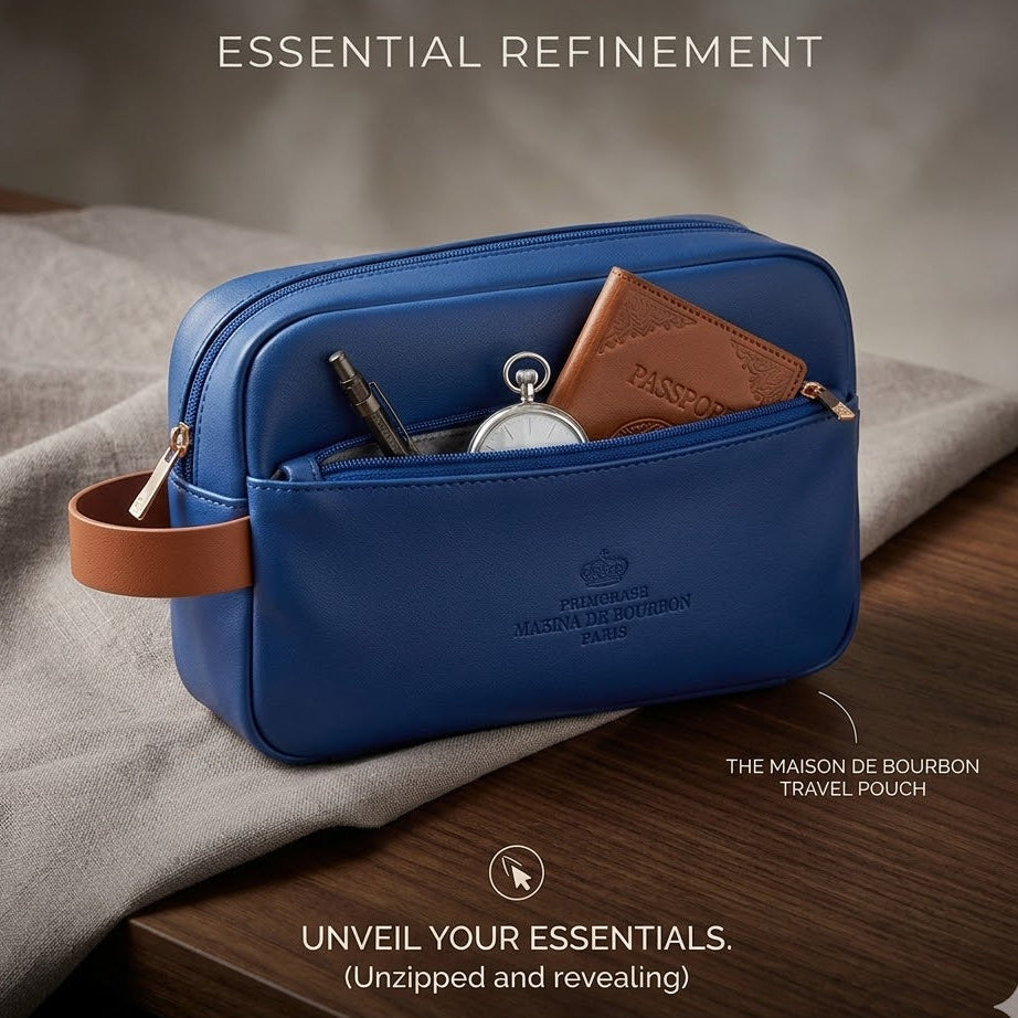 Marina de Bourbon Men's Toiletry Pouch