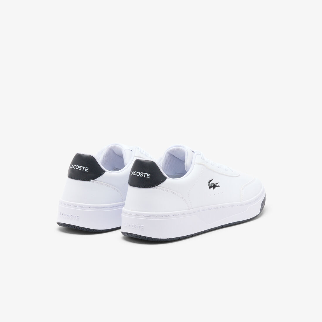 Lacoste Court Pro sneakers black crocodile logo.