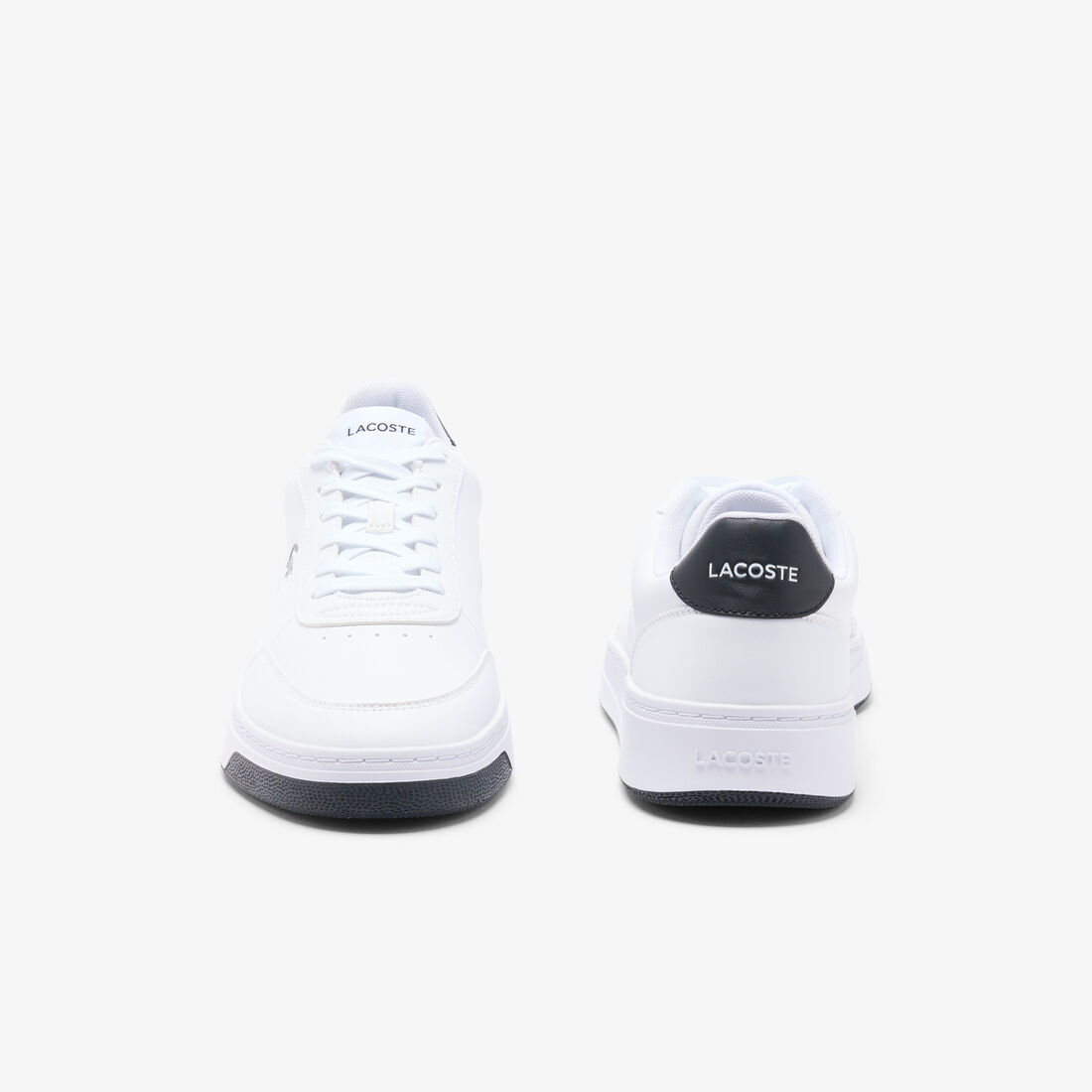 Lacoste Court Pro sneakers black crocodile logo.