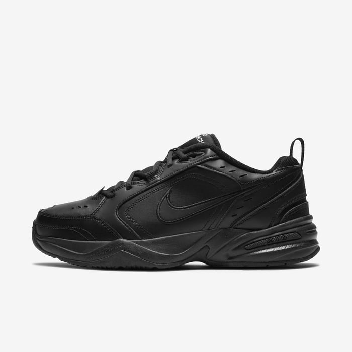 Nike Air Monarch IV training shoes Full Black for men