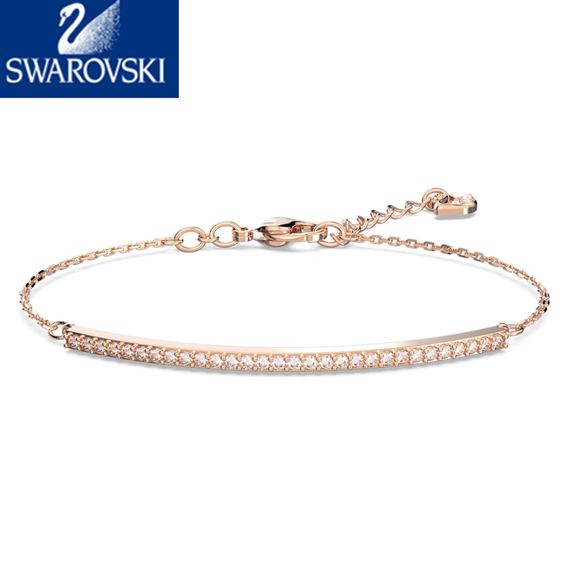 Swarovski Only bracelet in a rose gold-tone plating