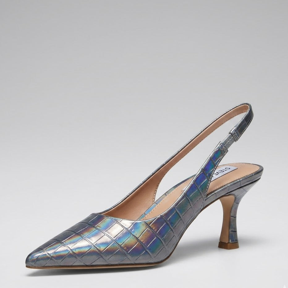 Steve Madden slingback pumps pointed toe and kitten heel