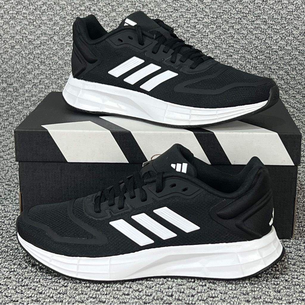 Adidas Lightshift running shoes in black and white For Mens.