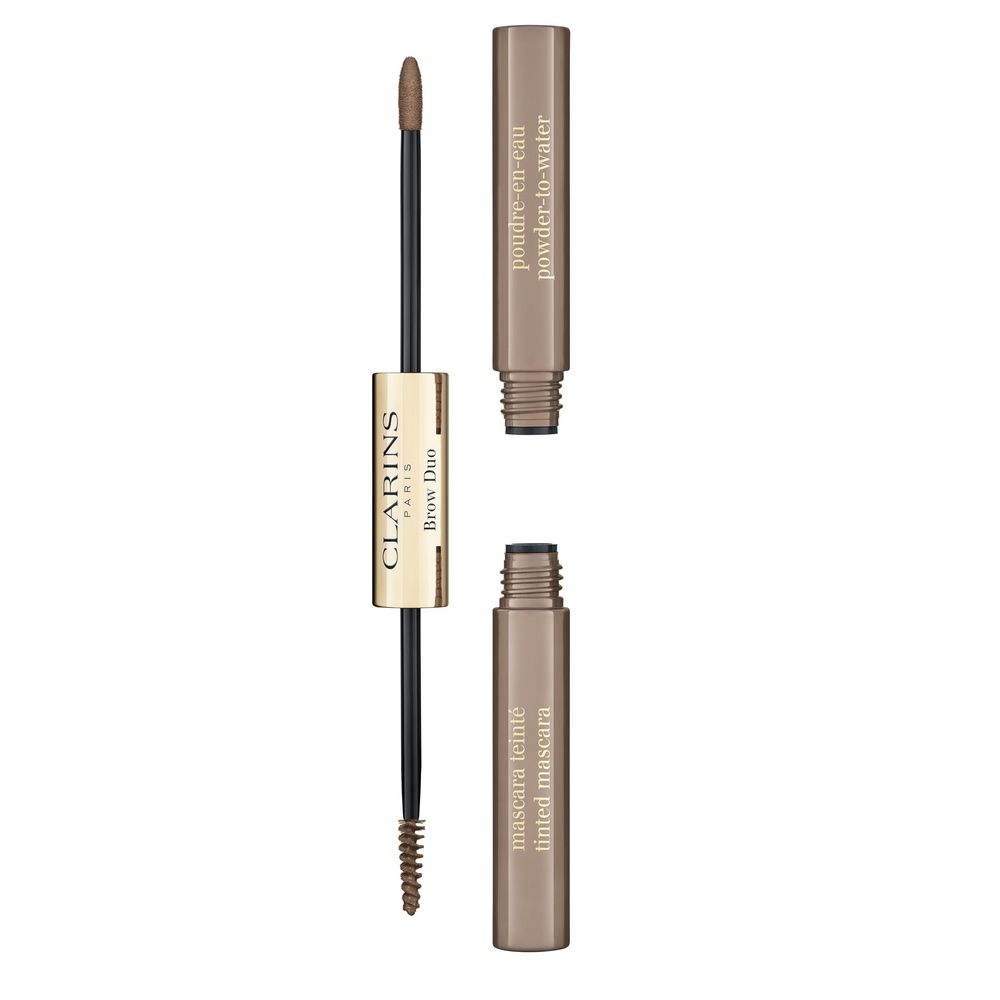 Clarins Brow Duo 2-In-1 Brow Pencil and Tinted Brow Gel (3 color).