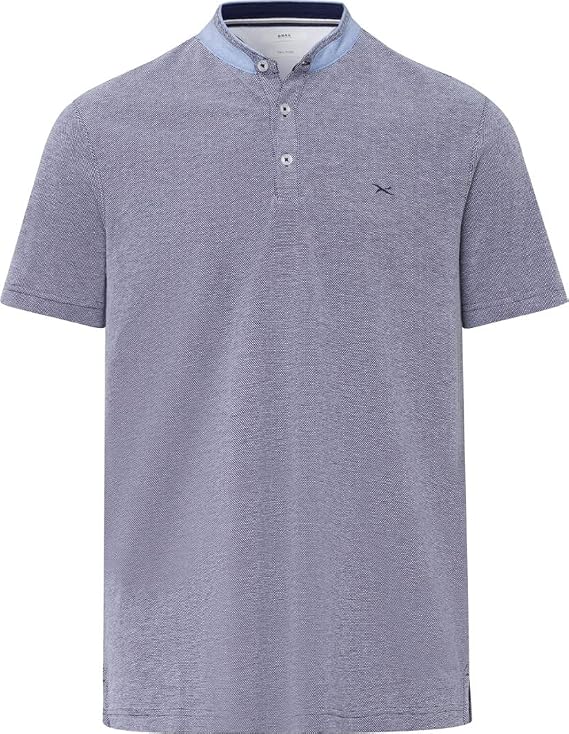 BRAX Style Pollux Two Tone- Polo with sporty two-tone look with stand-up collar Polo Shirt Man