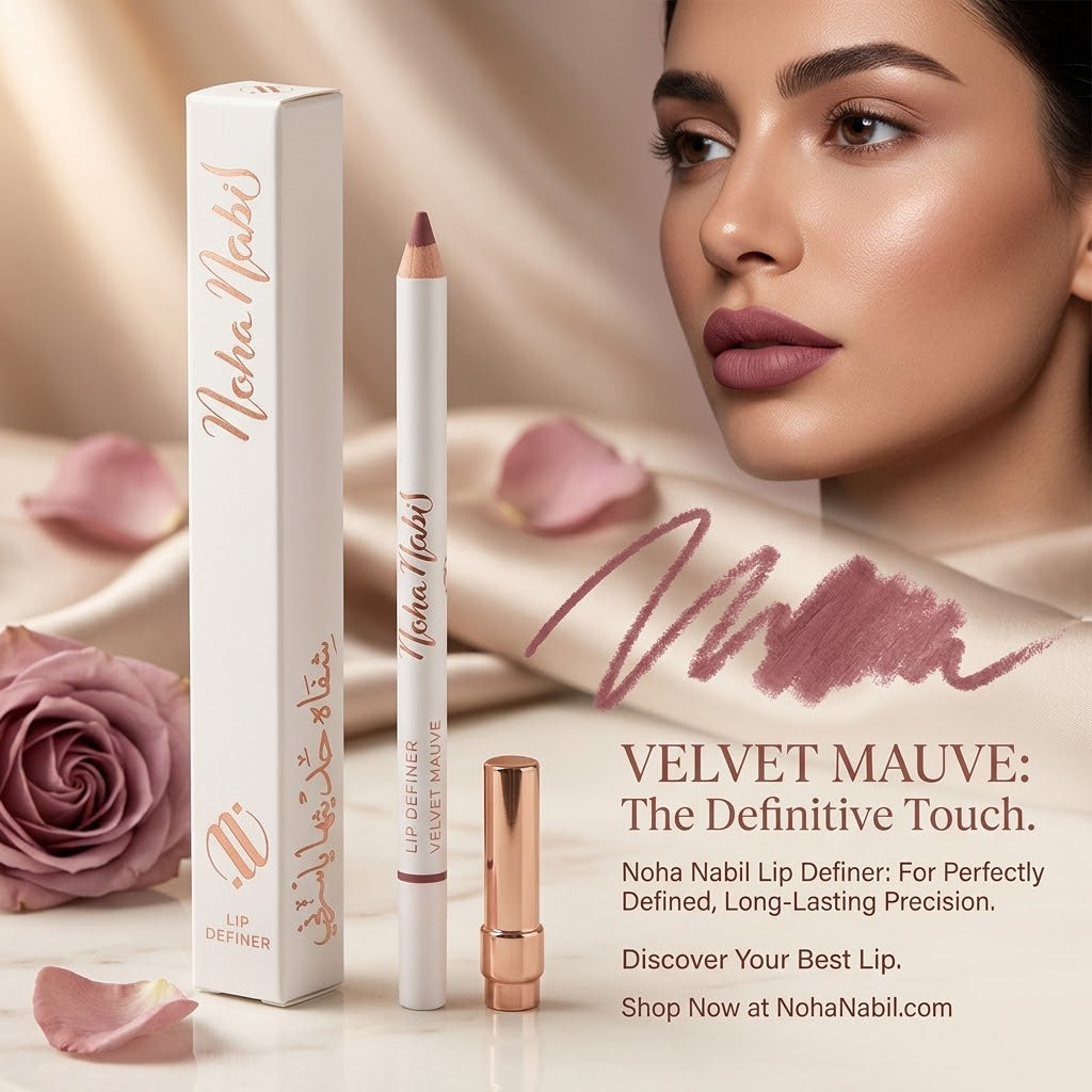 Noha Nabil Beauty Lip Definer, RED ROSE.