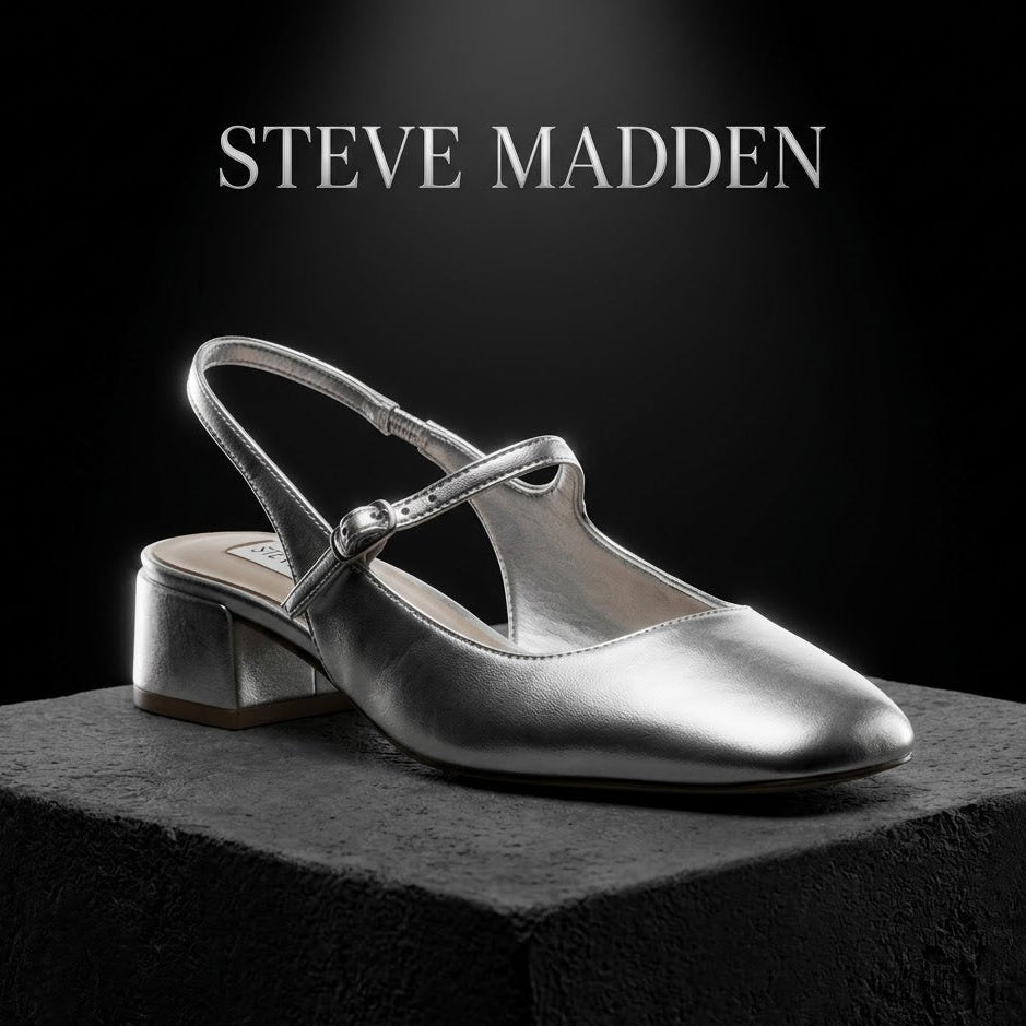 Steve Madden Marjori slingback low block heel