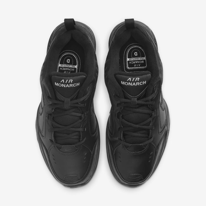 Nike Air Monarch IV training shoes Full Black for men