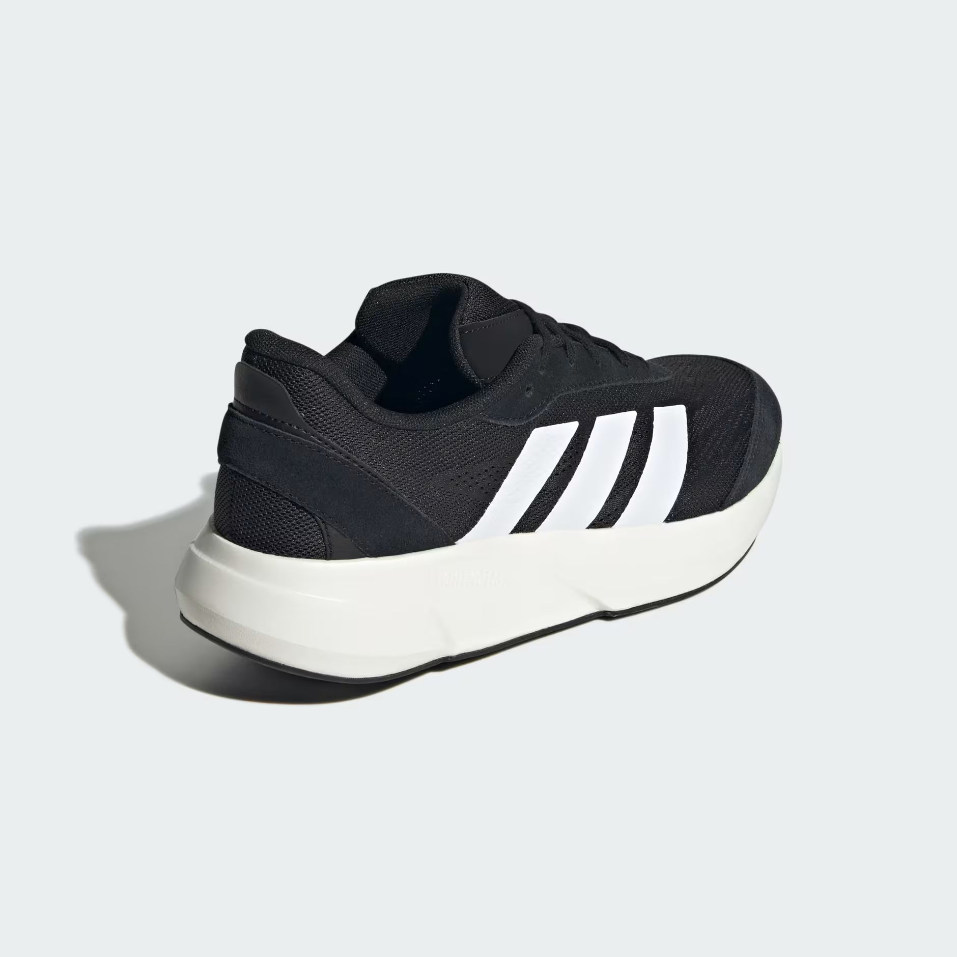 Adidas Lightshift running shoes in black and white For Mens.